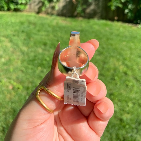NWT Kendra Scott 14k Gold Collins Cocktail Ring - Picture 4 of 5